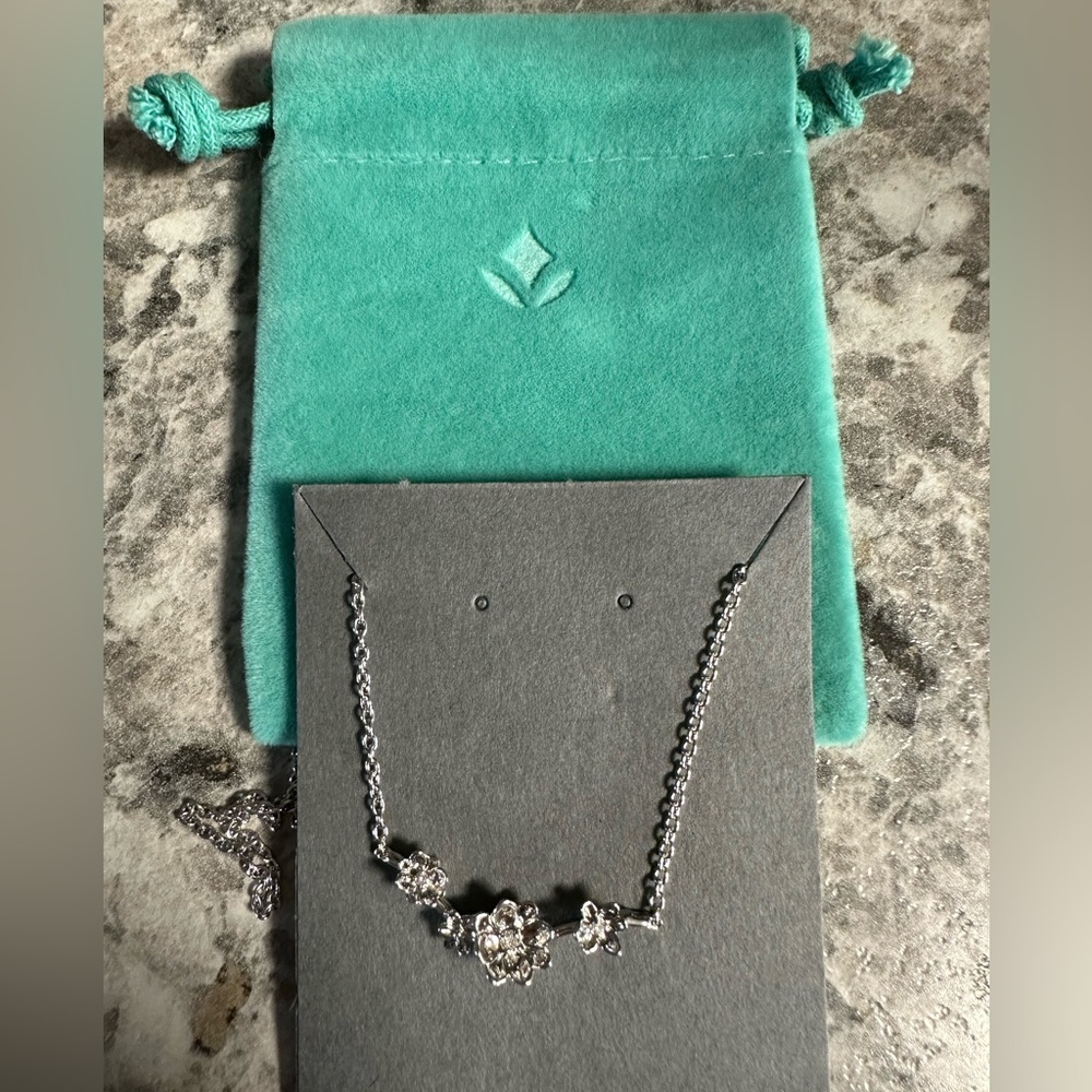 Brilliant Earth Diamond earring + necklace set